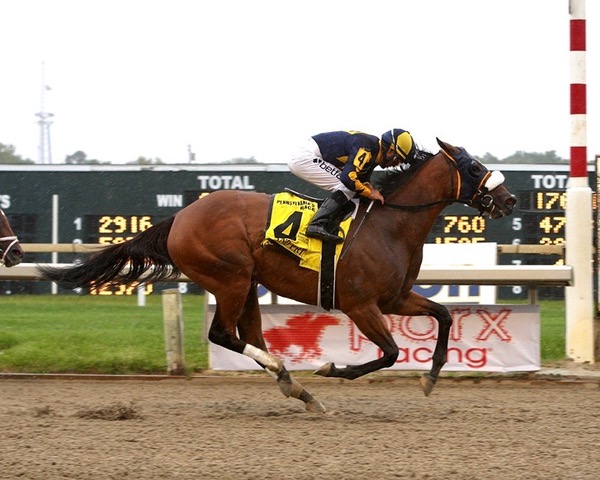 Grand Prix drawing off to win at Parx