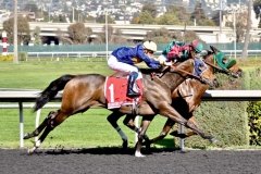 FFlavian Prat wins Camilla Urso Stakes on Living the Life