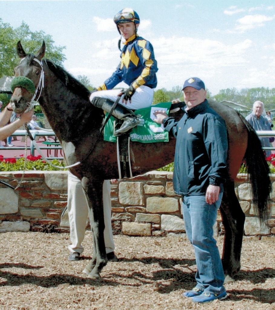 Trainer Keith Nations has been a regular in the Parx Racing winner's circle since moving to Pennsylvania from California